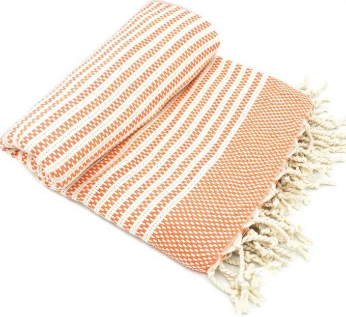 orange beach wedding towel favors