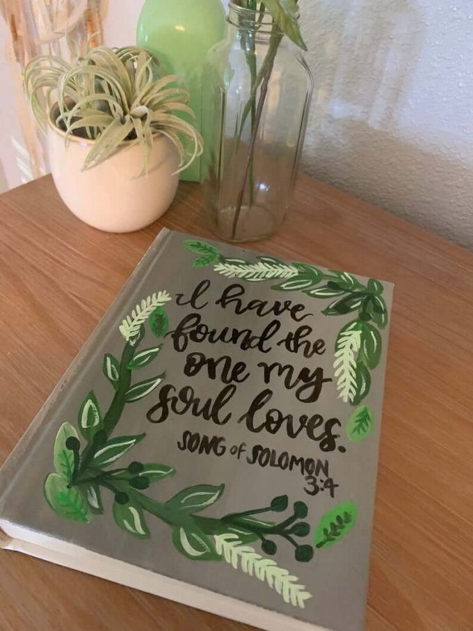 Bible guest book for wedding