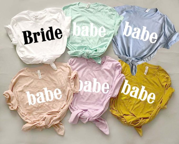 babe shirt for bridesmaids