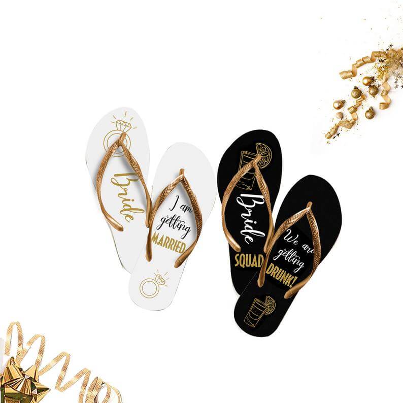 bulk buy flip flops wedding