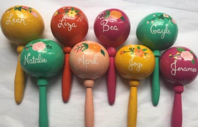 wedding maracas