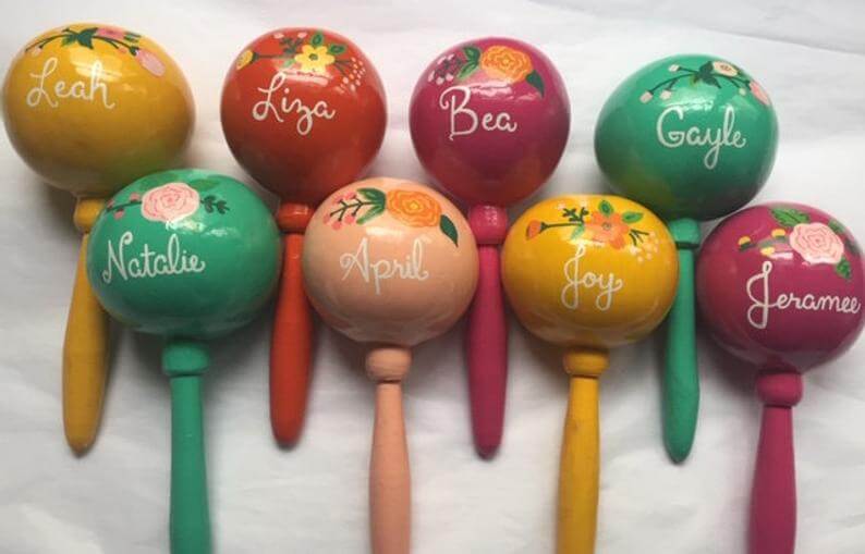 Wedding Maracas Where to Buy Maracas Favors in Bulk for Weddings