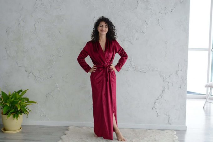 long robes for bridesmaids