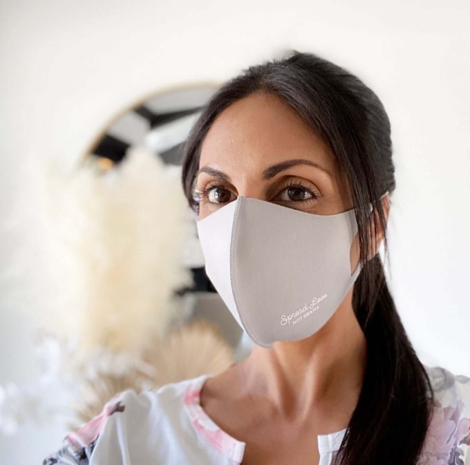 face masks for wedding guests