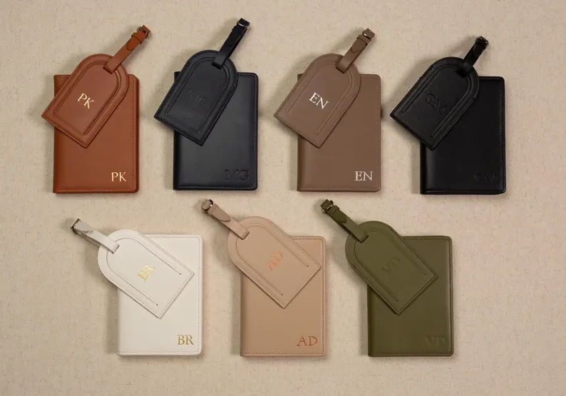 leather passport holder