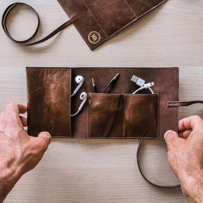 leather tech roll