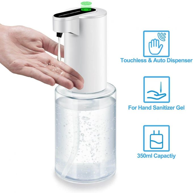 touchless antibacterial hand pump