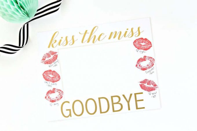 kiss the miss goodbye print