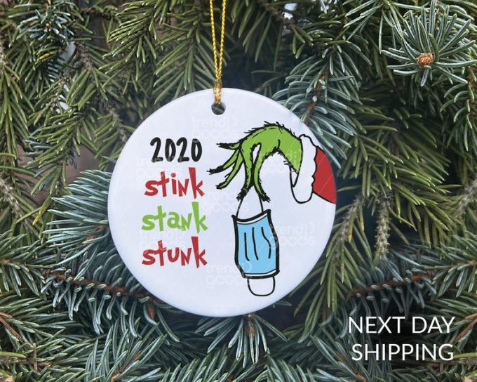 2020 stink stank stunk ornament