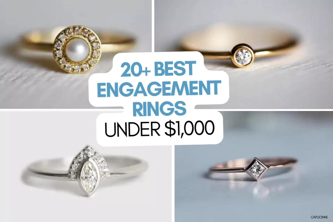 beautiful engagement rings under $1,000