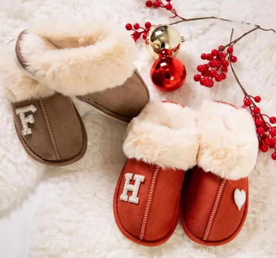 fluffy bridesmaid slippers ideal for cozy wedding morning gifts