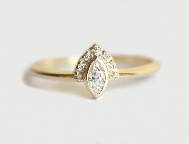 marquise engagement ring under $1,000