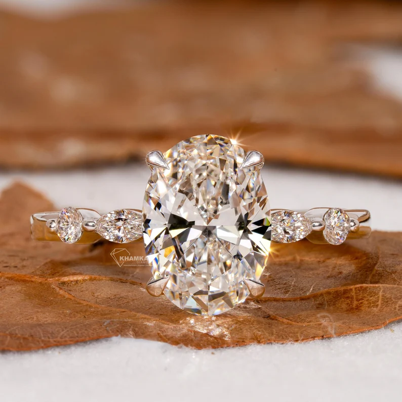 oval engagement ring under $1,000