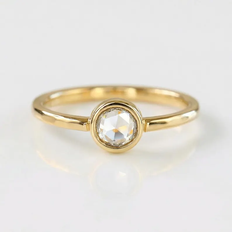 rose cut diamond ring under $1000