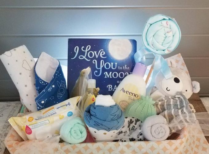 baby gift basket | baby gift for newly pregnant friend
