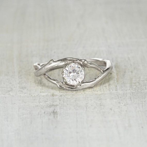 28 Most Unique Earthy Engagement Rings | Emmaline Bride Wedding Blog