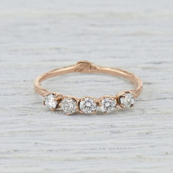 28 Most Unique Earthy Engagement Rings | Emmaline Bride Wedding Blog