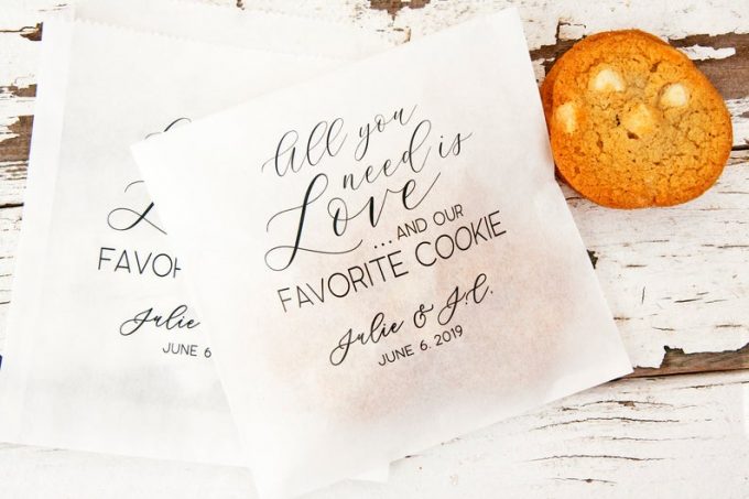 cookie favors for weddings