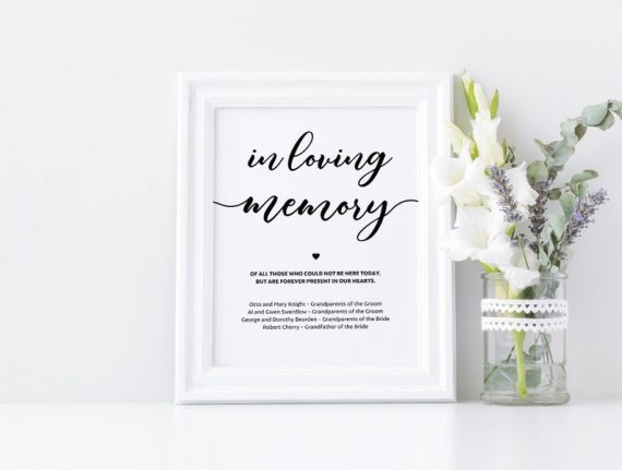 This Memorial Wedding Candle Honors Lost Loved Ones