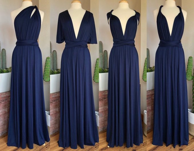 bridesmaid dresses with navy suits