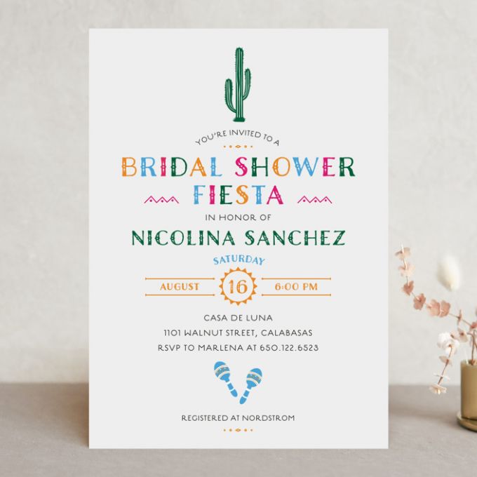 fiesta bridal shower