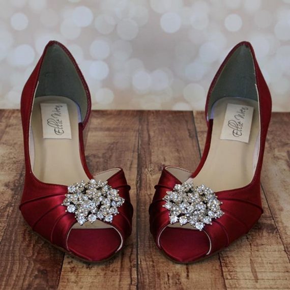 dyeable flat wedding shoes