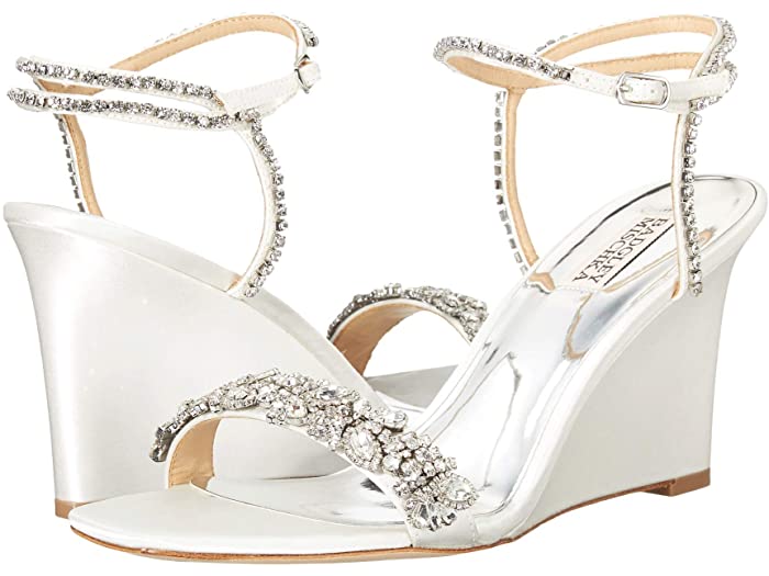 wearing wedges to a wedding