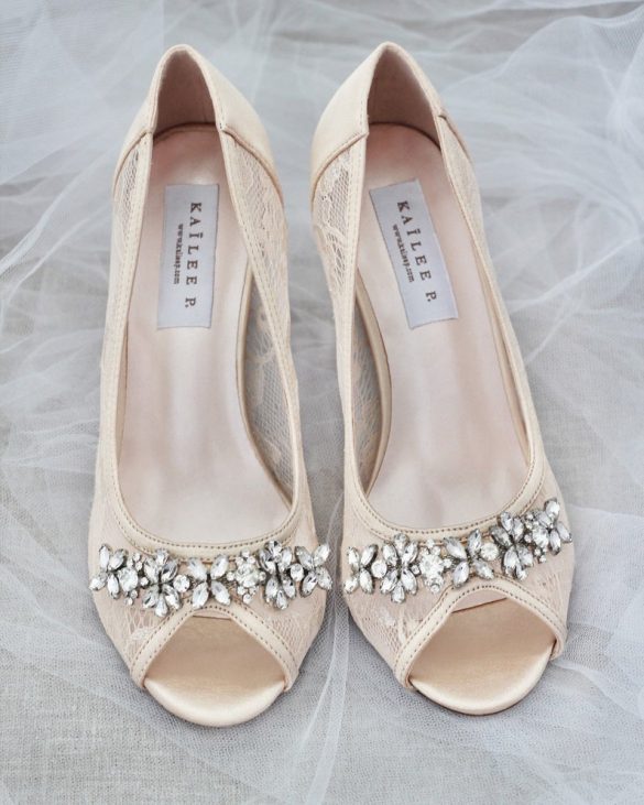 35 Best Peep Toe Shoes for Weddings: Heels, Flats, Booties + Wedges