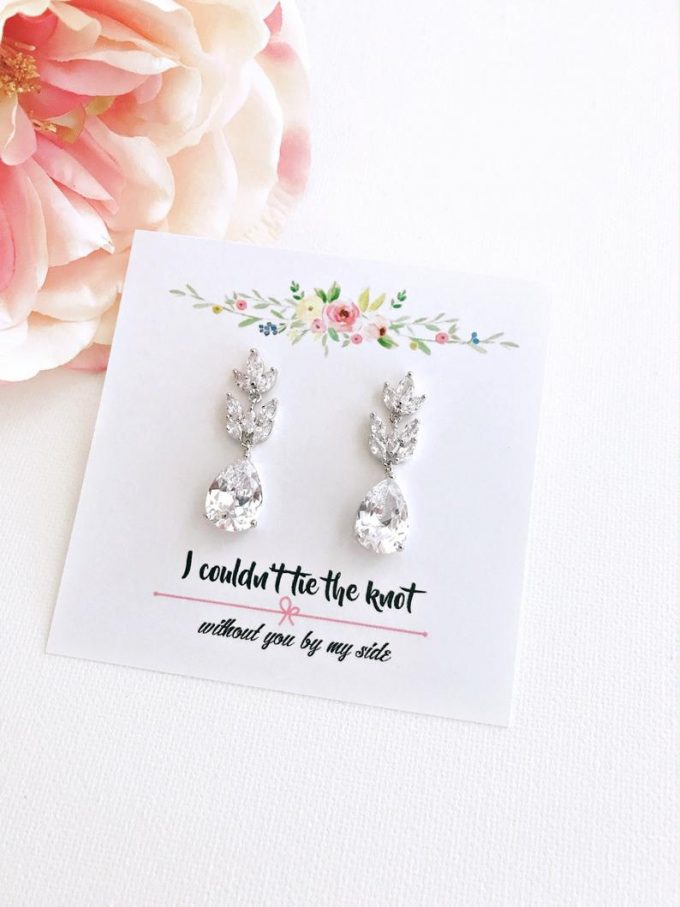 knot without you earrings