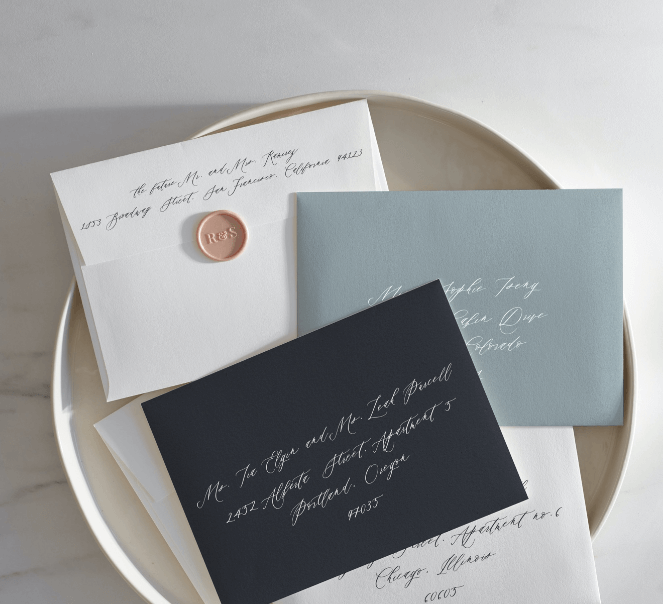 where to get wedding invitations addressed