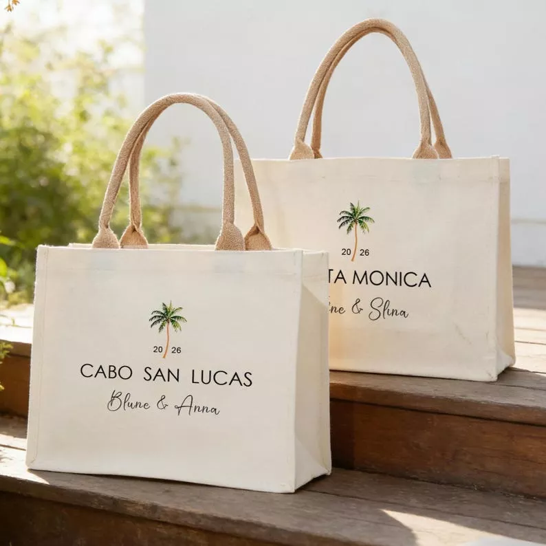 reusable wedding welcome bag for hotels