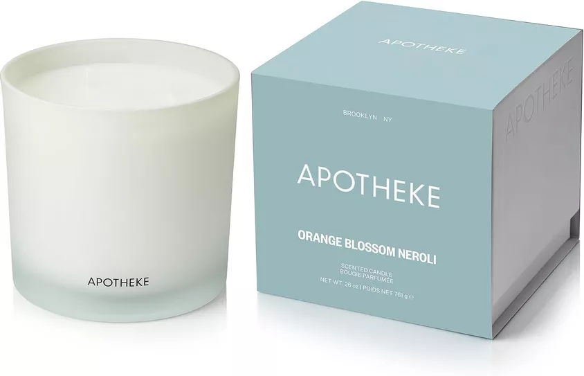 APOTHEKE Orange Blossom Neroli 3-wick candle gift for candle lovers