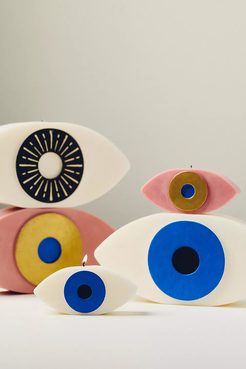 Eye decorative shaped wax candle gift for candle lovers