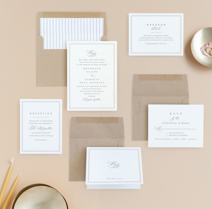 what to not include on wedding invitations