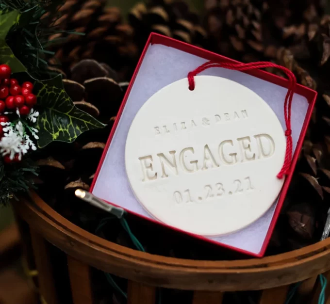engagement ornament 2021