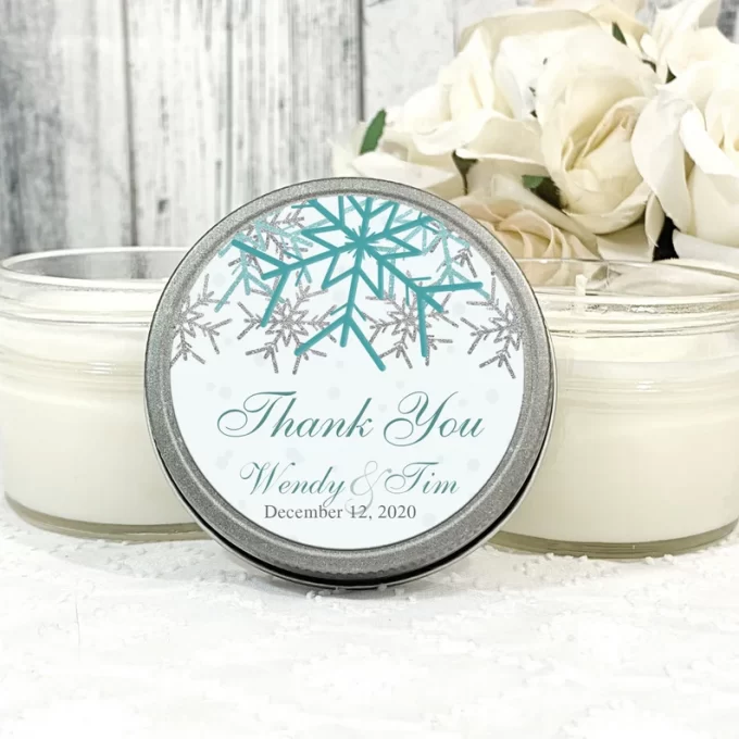 wedding candle favors