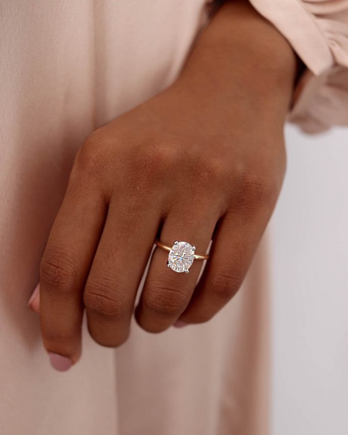 moissanite engagement ring styles