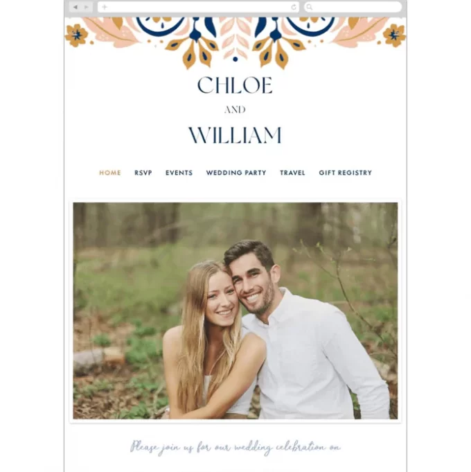 what to include on wedding website