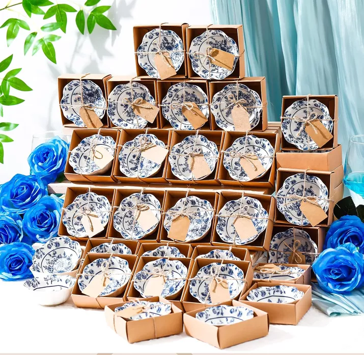 ceramic bowl last-minute wedding favors