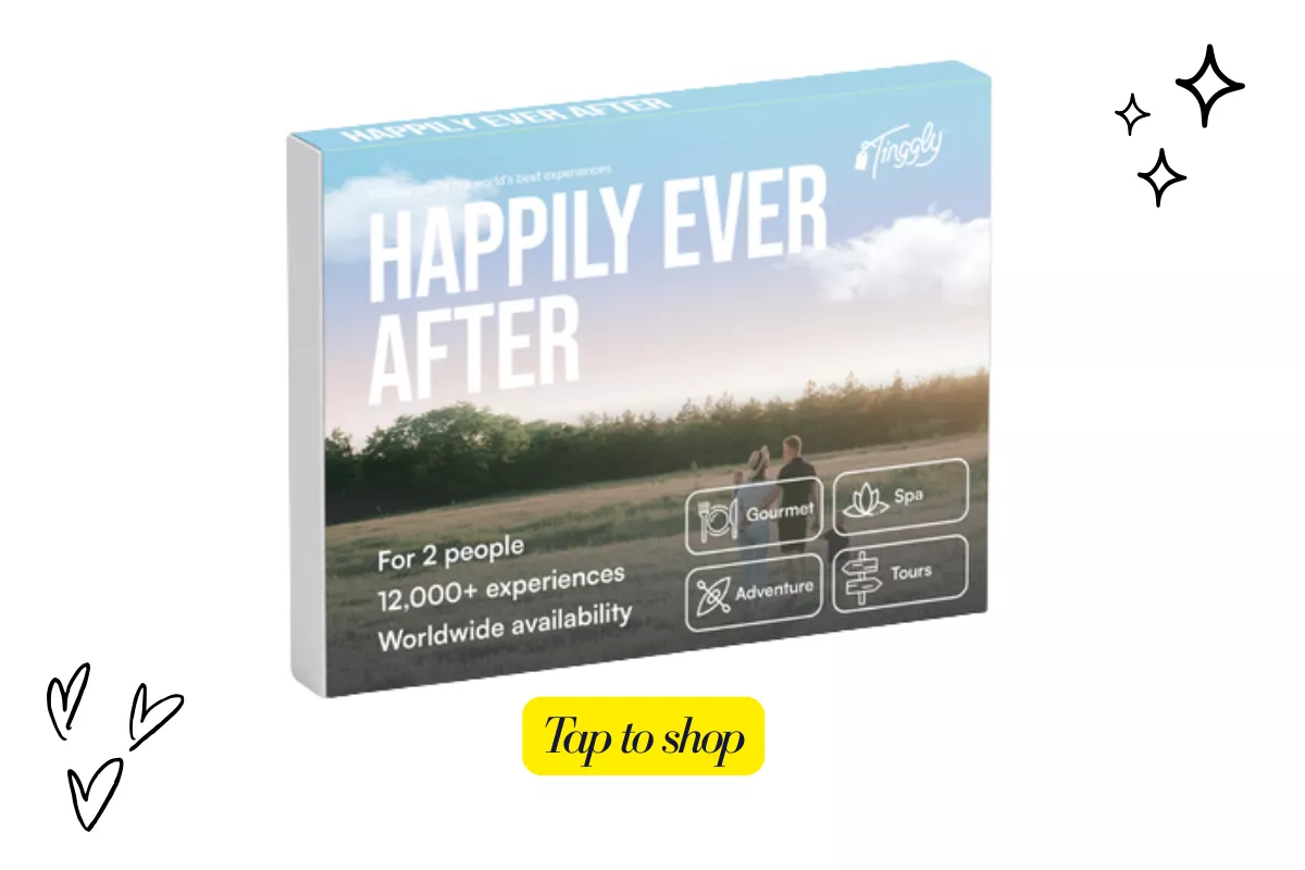last-minute wedding experience gift for couples