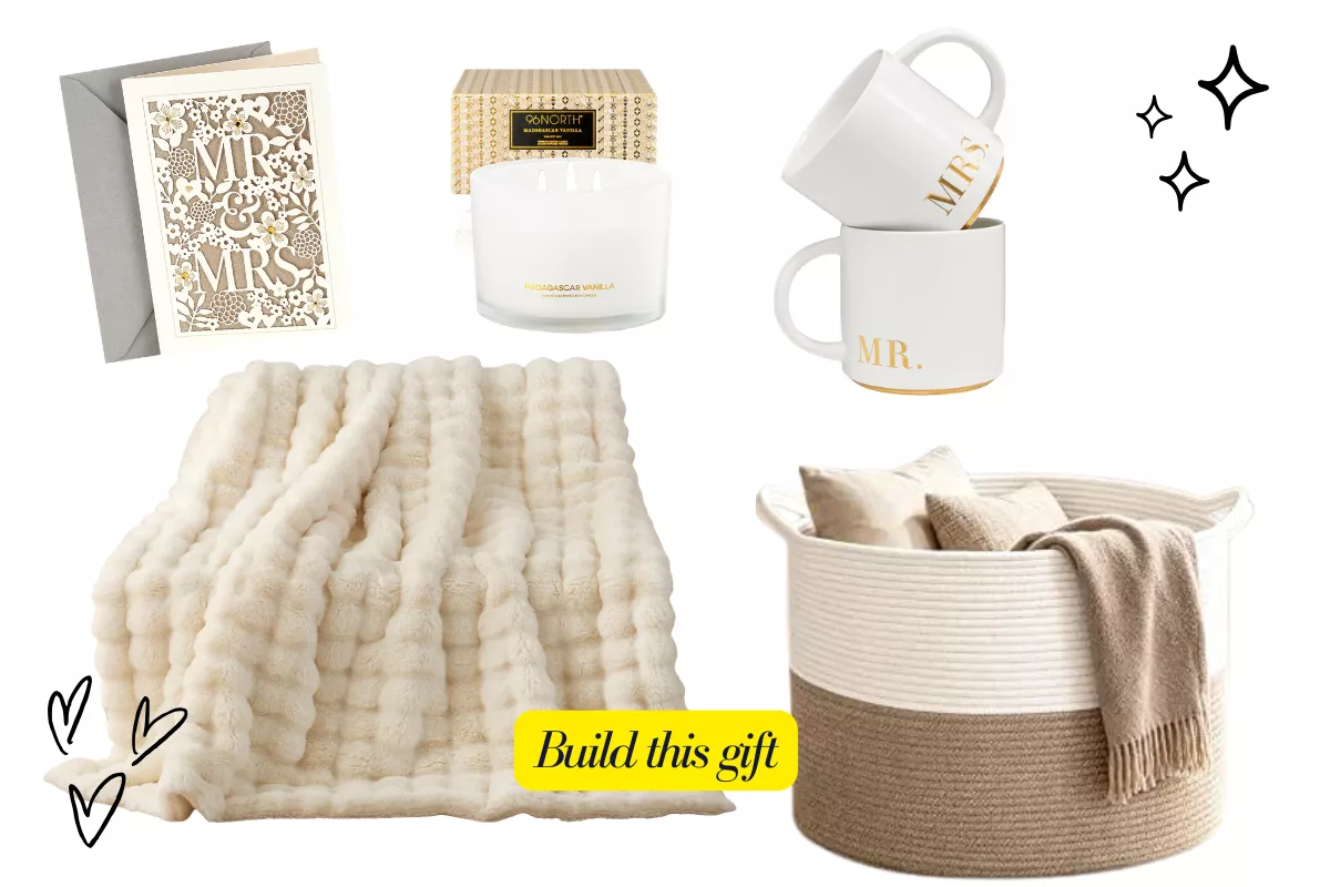 last minute wedding gift basket ideas
