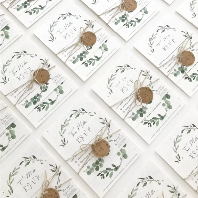wedding invitations that you can plant