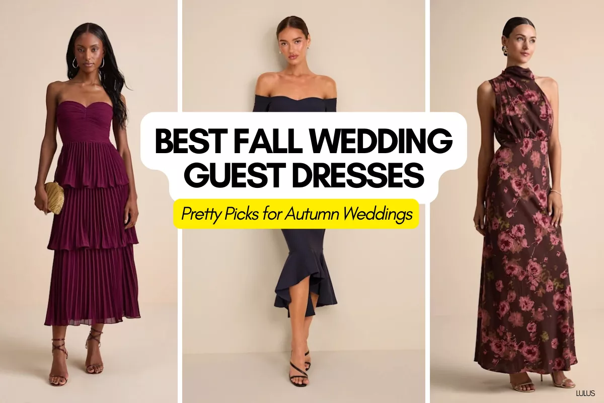 20 Top Fall Wedding Guest Dresses 2026: Pretty Autumn Picks