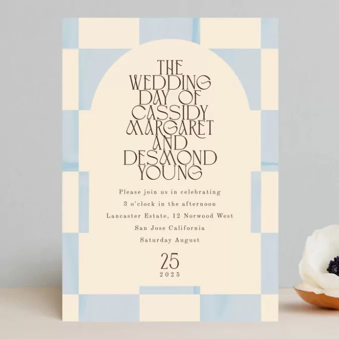 best modern wedding invitations
