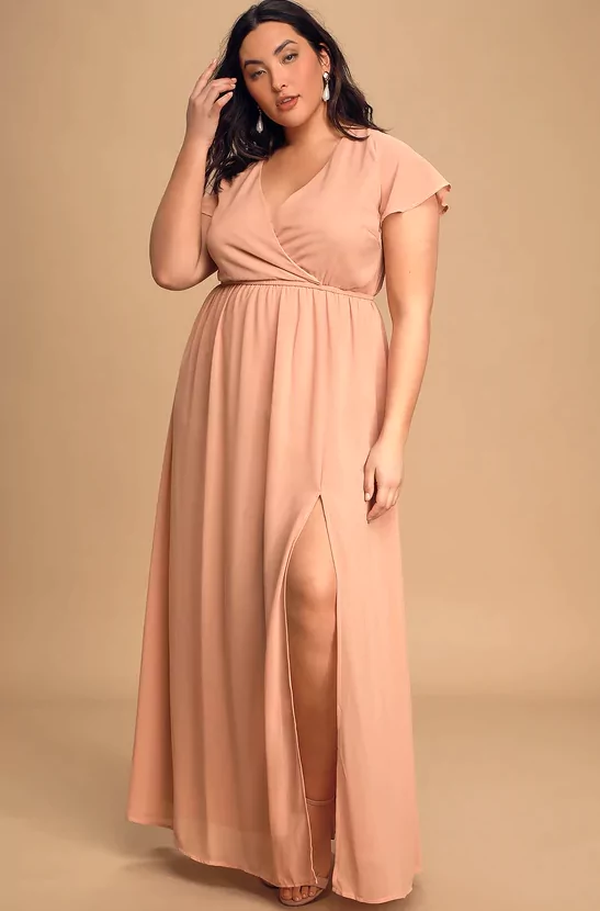 plus size fall dresses for wedding guests