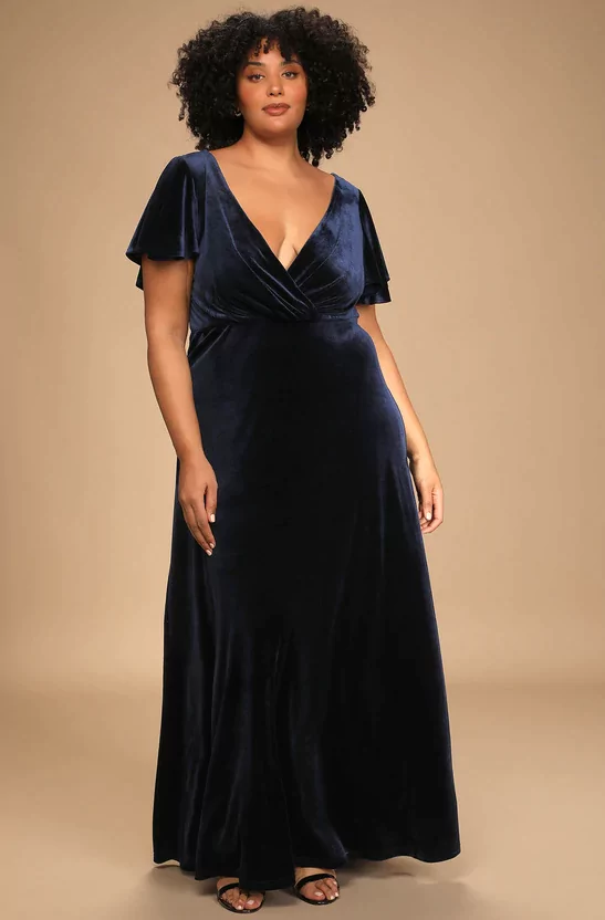 plus size fall dresses for wedding guests