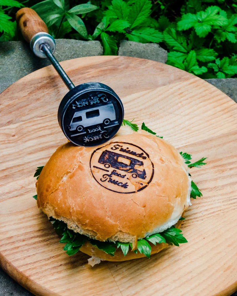custom branding stamp bbq groomsmen gift