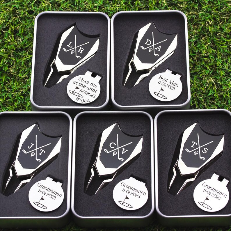 golf divot tool groomsmen gift