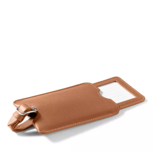leather luggage tag for groomsmen gift
