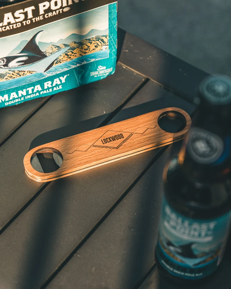 personalized bottle opener groomsmen gift